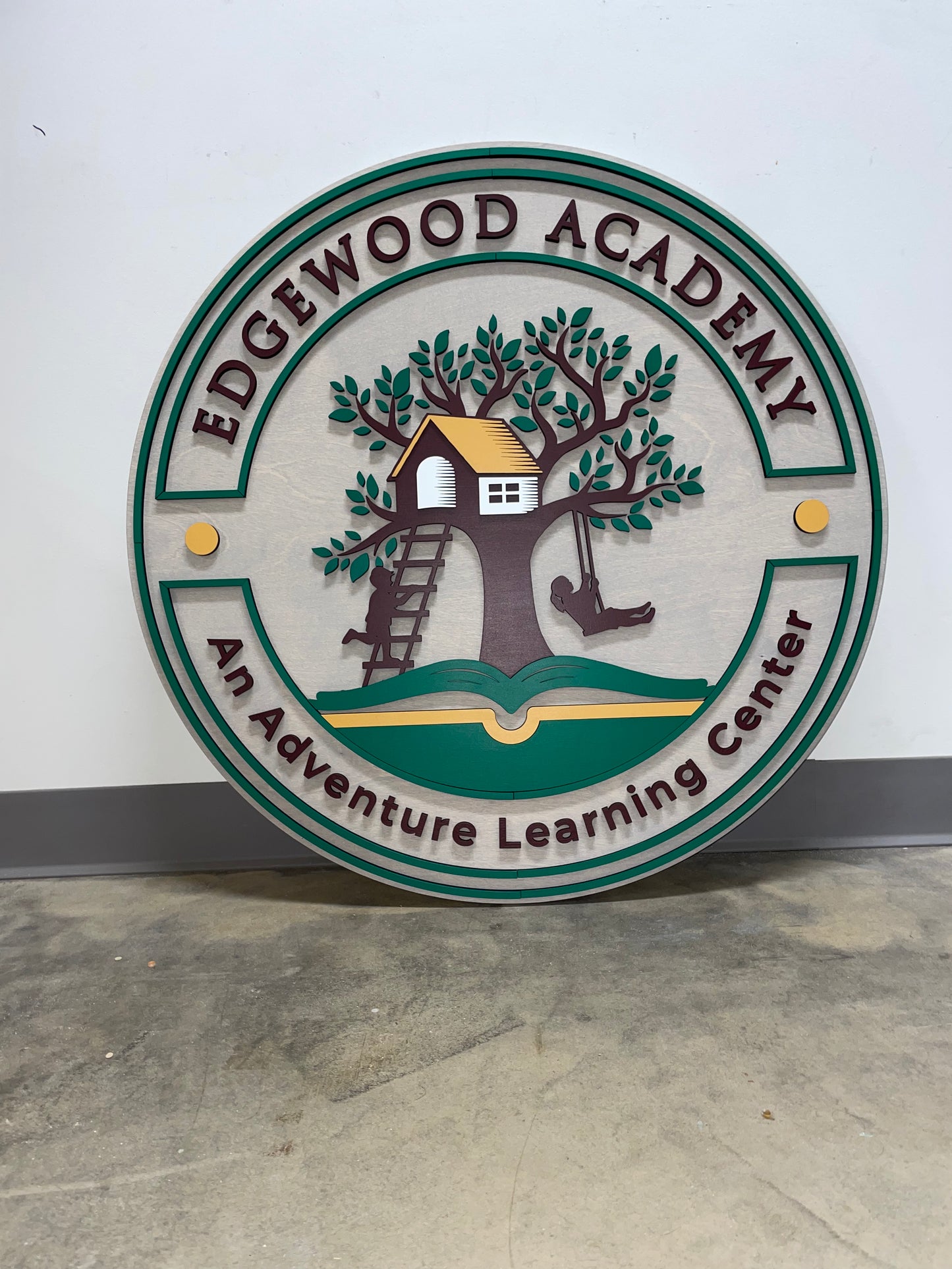 Custom 3D Laser Cut Business Logo Signs – Professional Storefront, Office, Restaurant & Cafe Signs | Wood or Acrylic | Indoor & Outdoor | Made in USA