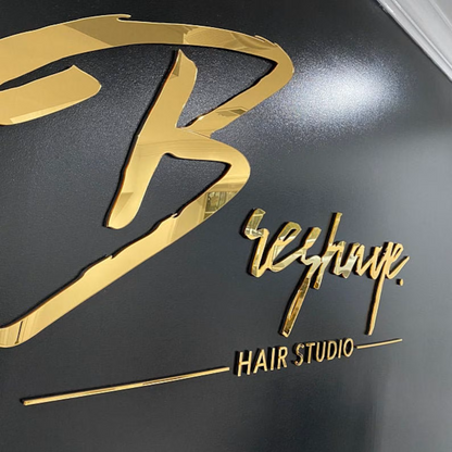 Custom 3D Laser Cut Business Logo Signs – Professional Storefront, Office, Restaurant & Cafe Signs | Wood or Acrylic | Indoor & Outdoor | Made in USA